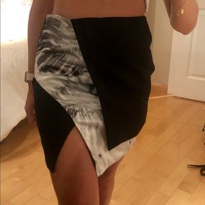 Beautiful asymmetrical skirt! NEVER WORN